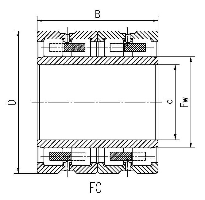四列圓柱滾子軸承（軋機(jī)軸承）